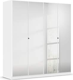 Drehtürenschrank RAUCH "Reflect", weiß 