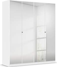 Drehtürenschrank RAUCH "Reflect", weiß 