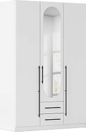 Drehtürenschrank Velora Weiß