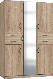 Drehtürenschrank WIMEX "Bitburg", braun 
