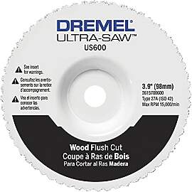Dremel US600-01 Ultra-Saw Holzsäge, 10,2 cm, Weiß
