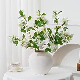 Dremisland 4 Stück Künstliche Blumen Deko 80cm