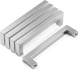 Drenky 5 Stück Silber Rostfreier Stahl