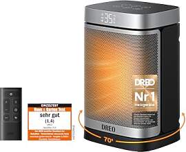 Dreo Heizlüfter Energiesparend Klein, 1500W