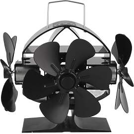 DriKou Wood Stove Fan,Heat Powered Stove Fan 3