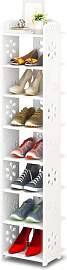 Dripex Schuhregal Standregal 8 Ablagen Schuhablage 