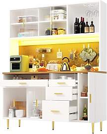 DRIXNO Küchenschrank, Hochschrank Küchenbuffet