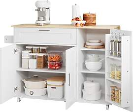 DRIXNO Mobiler Küchentisch, Arbeitsplatte