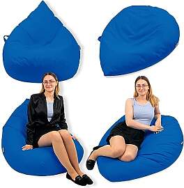 Droplet-Lounge Tropfenform Sitzsack mit Füllung | 