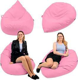 Droplet-Lounge Tropfenform Sitzsack mit Füllung | 