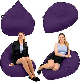 Droplet-Lounge Tropfenform Sitzsack mit Füllung | 