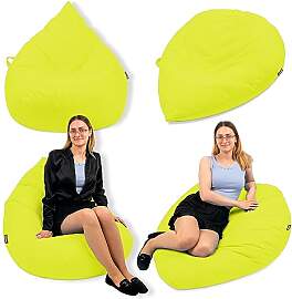 Droplet-Lounge Tropfenform Sitzsack mit Füllung | 