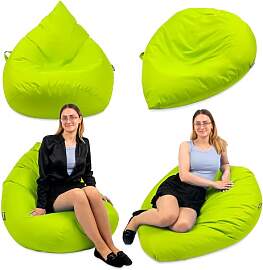 Droplet-Lounge Tropfenform Sitzsack mit Füllung | 