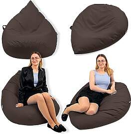Droplet-Lounge Tropfenform Sitzsack mit Füllung | 