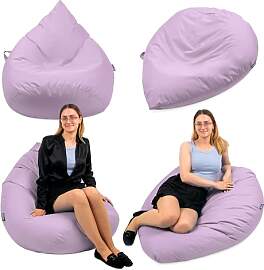 Droplet-Lounge Tropfenform Sitzsack mit Füllung | 