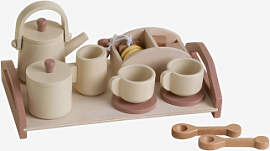 Drusilla Kids Holz-teeset Natürliche Farben -