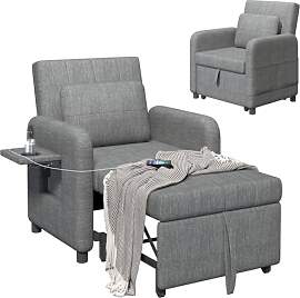 DSNAPE Schlafsessel mit Bettfunktion, Sessel mit