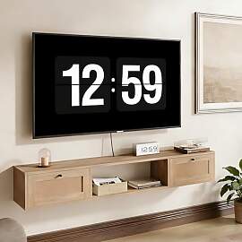 DSNAPE TV Lowboard Hängend 145 cm Lang,