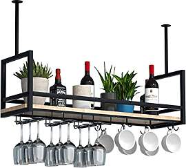 DSVONAUS Deckenregal Weinregal, Hängendes