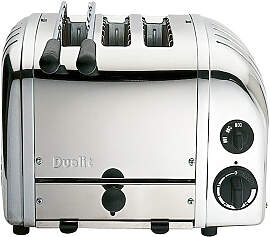 Dualit Classic 2+1-Schlitz Toaster incl.