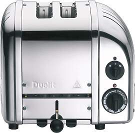 Dualit Toaster Classic 2 Scheiben Edelstahl