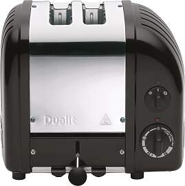 Dualit Toaster Classic 2 Scheiben Schwarz matt