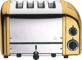 Dualit Toaster Classic 4 Scheiben Messing