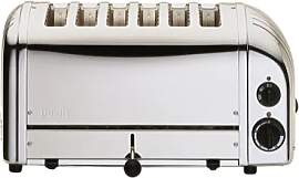 Dualit Toaster Classic 6 Scheiben Edelstahl