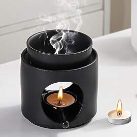 Duftlampe Ambiente Teelicht Aromalampe aus Keramik 
