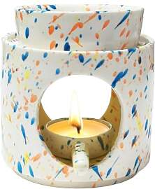 Duftlampe aus Keramik mit Teelichthalter,