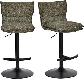 Duhome 2er Set Barhocker Höhenverstellbar