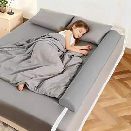 DUJUIKE Bettschutzgitter für Kleinkinder,