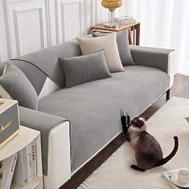 DUJUIKE Sofa Überzug 1/2/3/4 Sitzer, Chenille