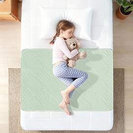 DUJUIKE Wasserdichter Matratzenschoner, Waschbare, 