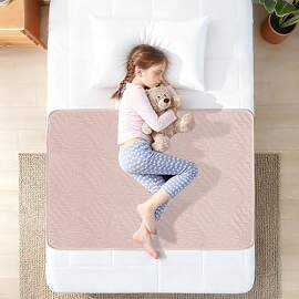 DUJUIKE Wasserdichter Matratzenschoner, Waschbare, 