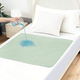 DUJUIKE Wasserdichter Matratzenschoner, Waschbare, 