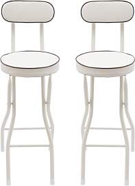 DunleyMin Barhocker klappbar 2er Set Klappbarer