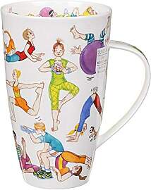 DUNOON Flexible Friends Yoga Work Out Funny Fine