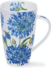 Dunoon Tasse auf feinem Porzellan Henley Agapanthus