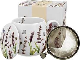 DUO FLORAL Fassbecher 430 ml CLASSIC LAVENDER mit