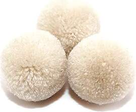 Duories Pompons zum Basteln,100 Stück 30mm Bunte