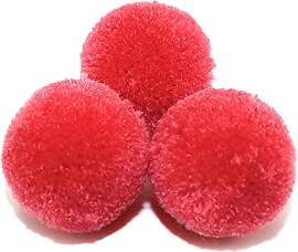 Duories Pompons zum Basteln,50 Stück 40mm Bunte