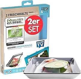 Durandal 2er Set Aufschnittboxen für Kühlschrank 