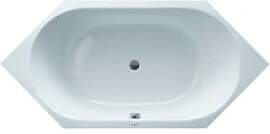 Duravit Badewanne D-Code 700138000000000 Sechseck, 