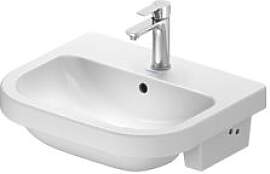 Duravit D-Code Halbeinbauwaschtisch 24035500002