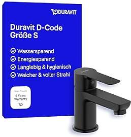 Duravit D-Code Waschtischarmatur, Größe S