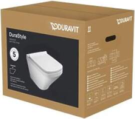 Duravit DuraStyle Wand WC Set 45520900A1 weiss,