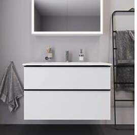 Duravit ME by Starck Waschtisch weiss mit D-Neo 2