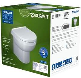 Duravit No. 1 Stand-Tiefspül-WC Set 41840900A1