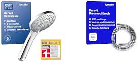Duravit Universal Duschkopf, Duschbrause mit 3
